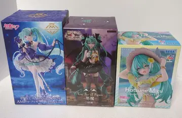 하츠네 미쿠 피규어 3세트 미개봉품