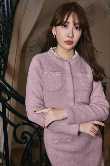 herlipto 코린시아 샤기 니트 세트