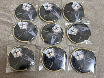 Dr.STONE 닥터스톤 제노 캔뱃지 블랙 슈트 9개