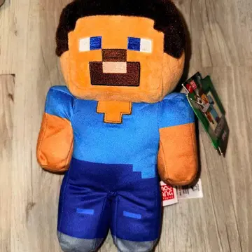 마인크래프트 스티브 봉제 인형