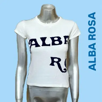 희소! 초레어! ALBA ROSA 반팔 니트탑