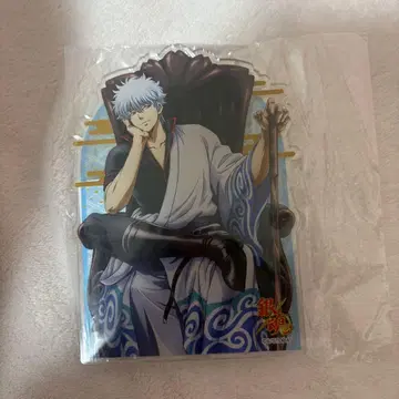 은혼 월드 사다하루 힘내라 가라폰 A상 아크릴 보드 사카타 긴토키