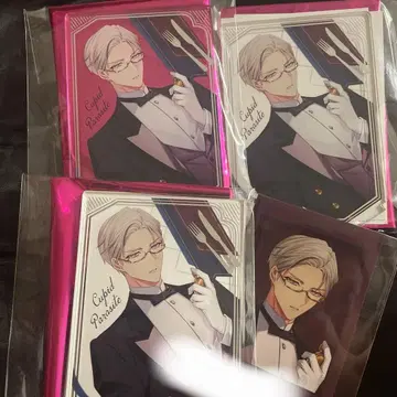 오토메이트 마켓 큐피파라 쉘비 포토 카드 아크릴 스탠드 세트