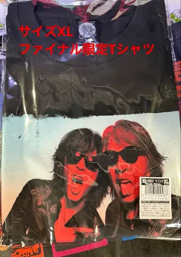 B'z FYOP 파이널 한정판 T셔츠 사이즈 XL 교세라 돔 오사카