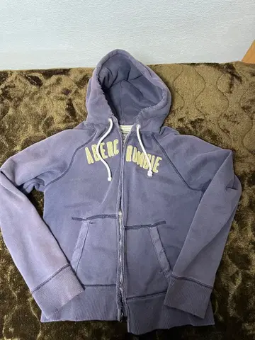 Abercrombie & Fitch 퍼플 후드티 MEDIUM