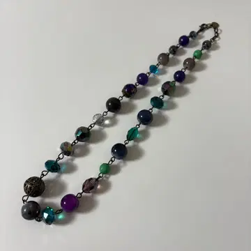 agnes b 앤티크풍 목걸이 크리스마스 컬렉션