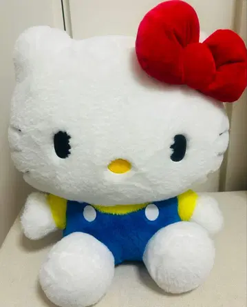 헬로키티 포근포근 인형 GJ 새상품, 미사용 택 포함