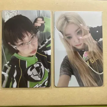 ILLIT 모카 위버스 럭키드로우 선착순 혜택 트레이딩 카드 모카 세트