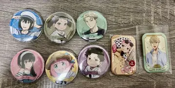 SPYFAMILY 캔뱃지 8개 세트