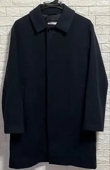 BEAUTY&YOUTH 해밀턴 라무 멜톤 스탠드 폴 칼라 코트