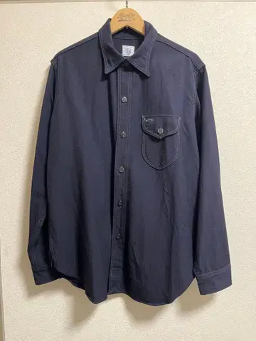 POST O'ALLS 포스트 오버올즈 울 셔츠 M