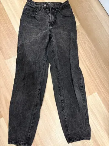 COTTON ON 블랙 데님 팬츠 S