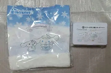 산리오 복권 시나모롤 마르쉐 백 거울 포함 소품함