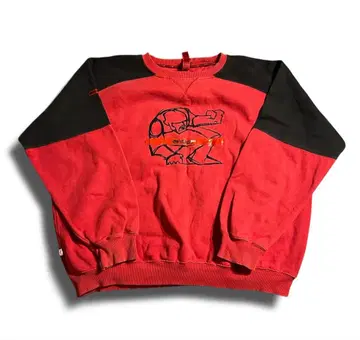 90s 에코 컴플렉스 B-boy 맨투맨 두꺼운 HIPHOP