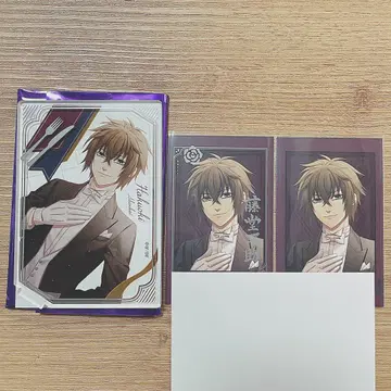 오토후유 박앵귀 아크릴 스탠드 포토 카드 서명 토도