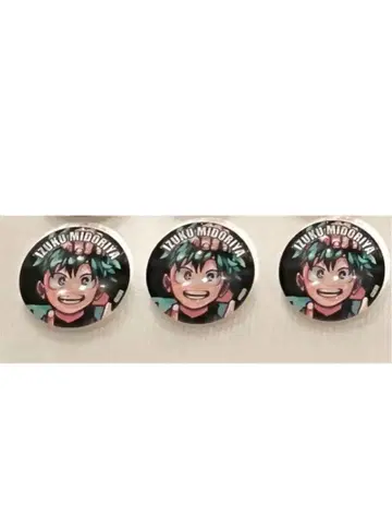 미도리야 이즈쿠 히로아카 점페스 유리 마그넷 3종 세트