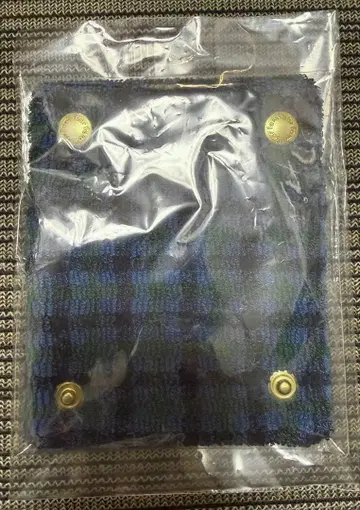 [미사용 새상품] 파밀리아 핸들 커버 블루 계열 파밀리아 체크