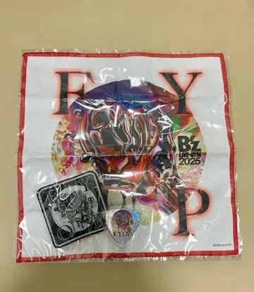 B'z LIVEGYM2025 FYOP 가챠 3종 세트