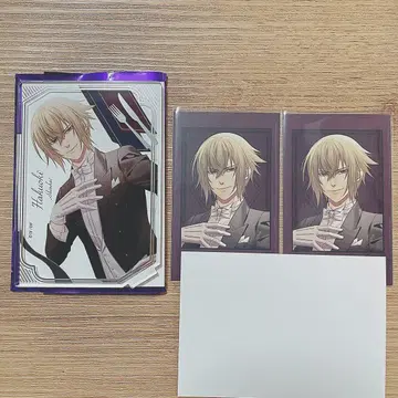 오토후유 박앵귀 아크릴 스탠드 포토 카드 카자마