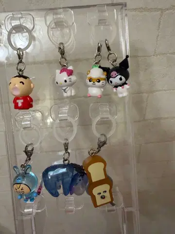 메지루시 액세서리 산리오 미니모니 푸우 빵도둑 7개