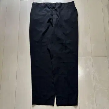 50s 60s 코튼 슬랙스 블랙 빈티지 개버딘 슬랙스 usa 제조