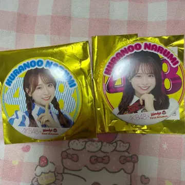 AKB48 쿠라노오 나루미 캔뱃지 Wendy's 콜라보
