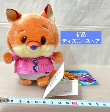 우루포챠짱 봉제 인형 주토피아 2 닉 디즈니 스토어