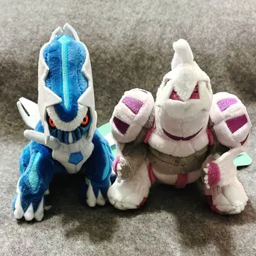 디아루가 펄기아 포켓몬 핏 봉제 인형 pokemon fit