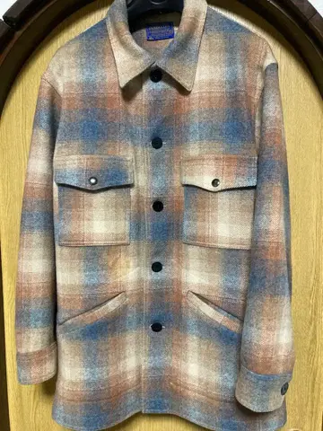 pendleton 체크 블루종