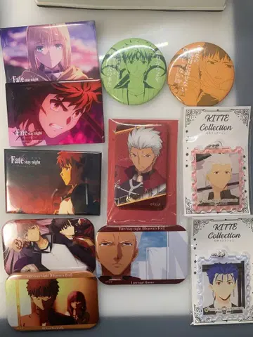 fate 캔뱃지 키링