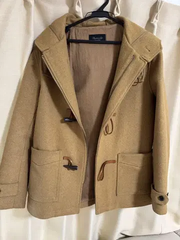 유나이티드 애로우즈 Rhythm of Life 더플 코트 베이지