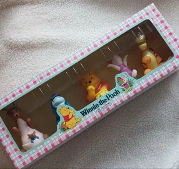 디즈니 곰돌이 푸 러버 스퀴크 인형 4개 세트