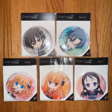 Charlotte 샬롯 캔뱃지 5종 세트