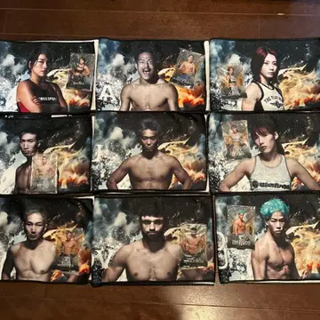 RIZIN 제일복권 타월, 아크릴 스탠드 세트