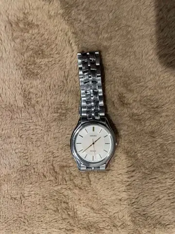 SEIKO 세이코 돌체 아날로그 쿼츠 손목시계 실버