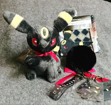 이브이 컬렉션 봉제 인형 & 핸드 타월 & 키 참 블래키