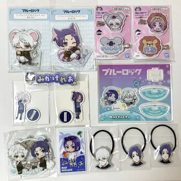 블루 록 나기 세이시로 미카게 레오 아크릴 묶음 판매