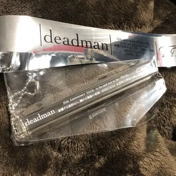 deadman 오테마치 미쓰이 홀 한정판 굿즈 룸 키링 은색 테이프 포함