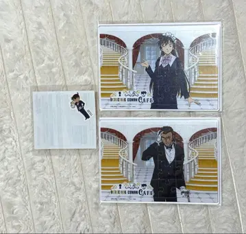 명탐정 코난 세가 럭키 쿠지 온라인 집사 찻집 C상 아크릴 퍼즐