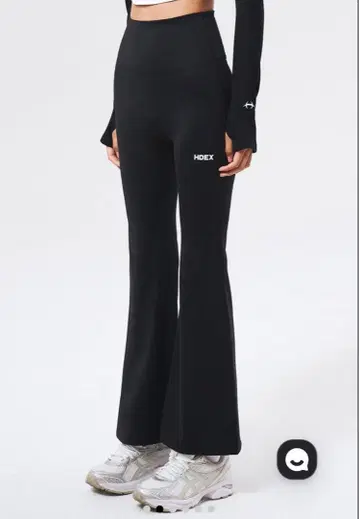 HDEX 블랙 플레어 레깅스