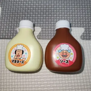 호빵맨 마요네즈 소스 조미료 보틀 세트