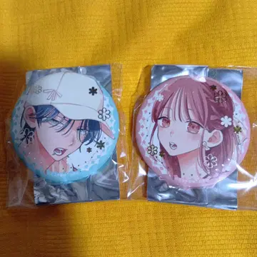 봄의 폭풍과 몬스터 캔뱃지 멜론북스 화이트데이