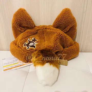 [택 포함 새상품] 잃어버린 아이들 여우 팬캡 모자 피터팬