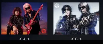 B'z FYOP 회장 한정판 B2 포스터 2종 세트