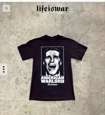 초한정판 LIFE IS WAR American Warlord 티셔츠