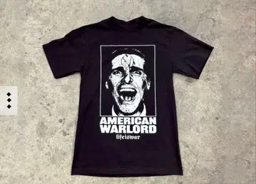 초한정판 LIFE IS WAR American Warlord 티셔츠