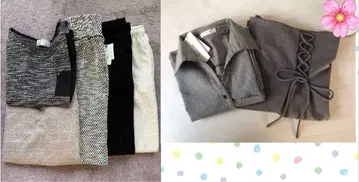 캐주얼웨어 세트 (상의 하의)