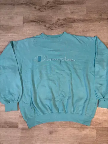 90s 챔피언 USA제 자수 로고 맨투맨 XL 상당