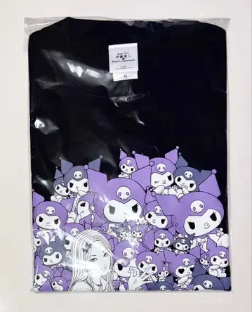 이토 준지 산리오 라기트 T셔츠 갸루 토미에 (토미에 쿠로미) M 사이즈