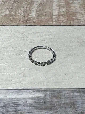 하프 이터니티 반지 0.13ct K10 7호